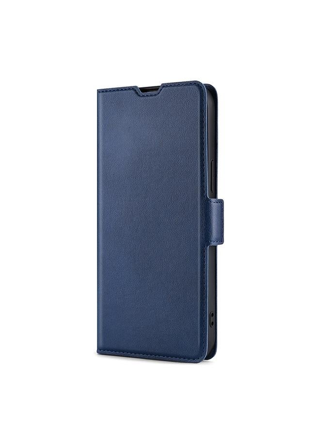 S-TOP Case For Motorola Moto E7 Ultra-thin Voltage Side Buckle PU + TPU Leather Phone Case - Image 2