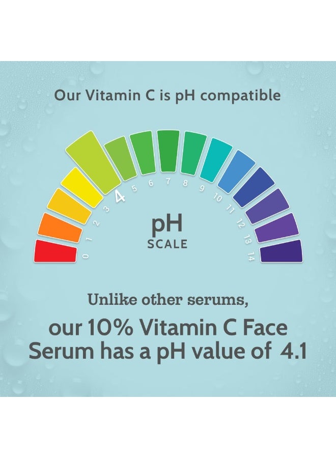 Chemist at Play 10% Vitamin C Face Serum Brightens & Gives Glow - Image 3