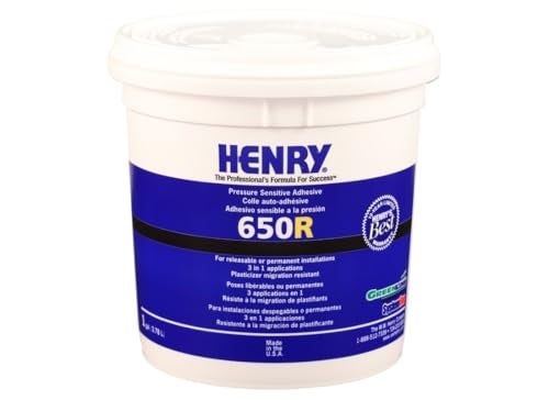 Henry 650 R Releasable Bond Pressure Sensitive Adhesive 1 gal. - Image 1