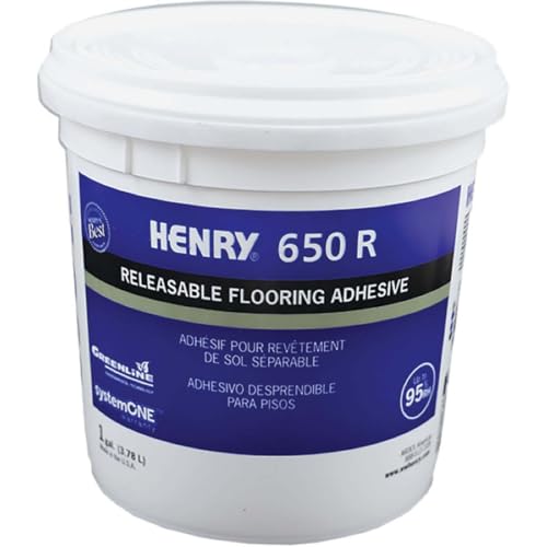 Henry 650 R Releasable Bond Pressure Sensitive Adhesive 1 gal. - Image 4
