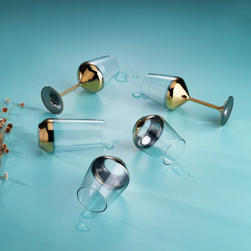 شافر Shine 6-Piece Soft Drink Glass SET-GOLD01