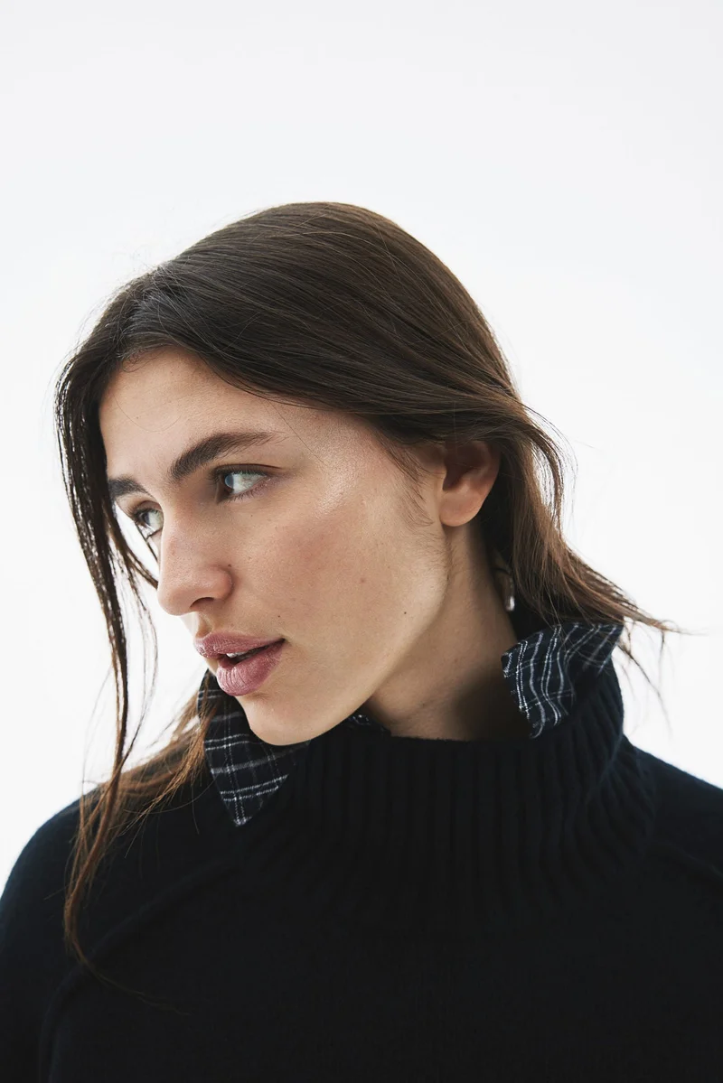 H&M Cashmere-blend turtleneck jumper