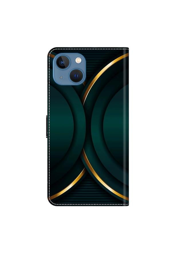 S-TOP Case For iPhone 15 Crystal 3D Shockproof Protective Leather Phone Case - Image 3