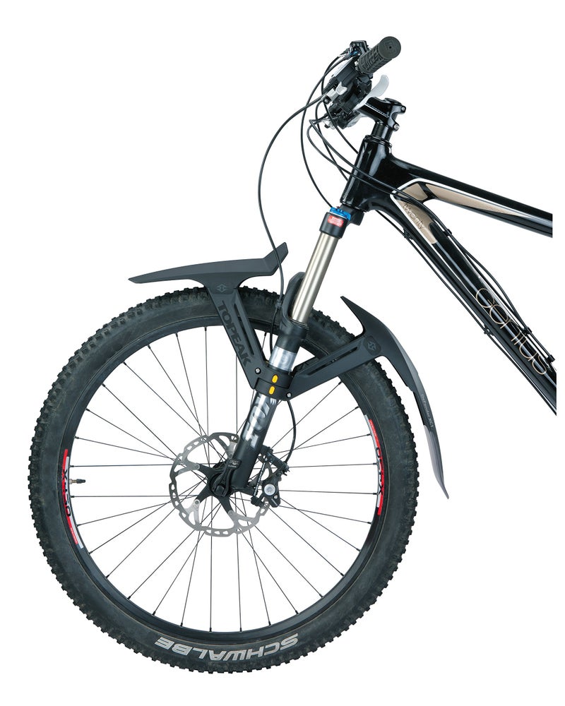 Topeak DeFender XC1 & XC11 Set for 29" Bikes â€“ Front & Rear Mudguard Kit with Adjustable Angles, High-Impact Plastic & Polished Underside for Dirt Prevention - Image 3