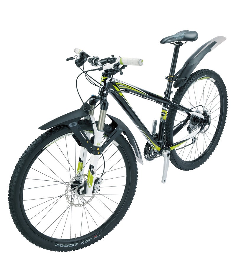 Topeak DeFender XC1 & XC11 Set for 29" Bikes â€“ Front & Rear Mudguard Kit with Adjustable Angles, High-Impact Plastic & Polished Underside for Dirt Prevention - Image 2