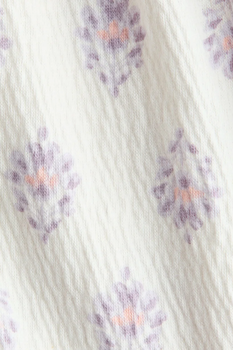 H&M Printed cotton jersey shorts