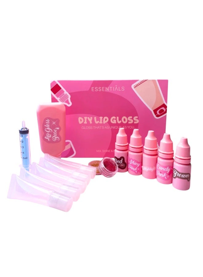 إيسنشالز مجموعة ملمع شفاه التي تصنعها بنفسك - Image 1