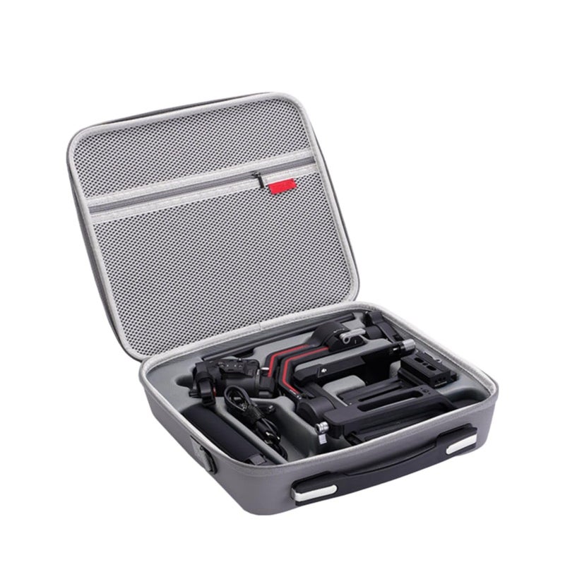 GetZget Ethylene Vinyl Acetate (Eva) Soft Carrying Bag for DJI Ronin Rs 3 Gimbal & Accessories Travel Protective Waterproof Case,Grey - Image 2