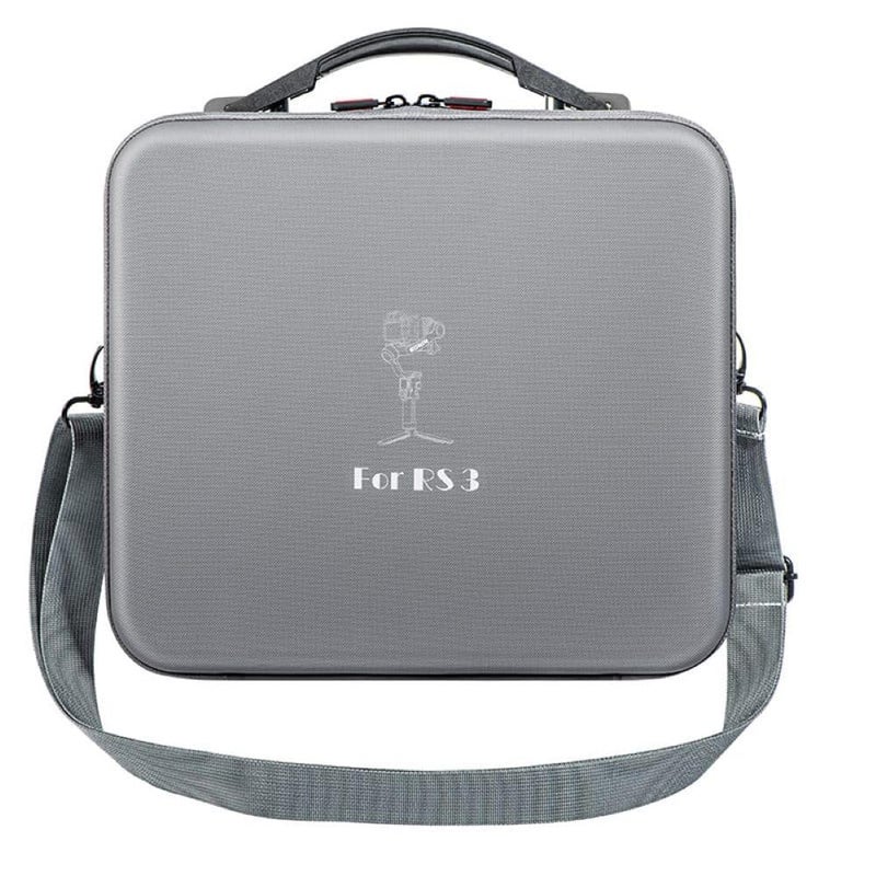 GetZget Ethylene Vinyl Acetate (Eva) Soft Carrying Bag for DJI Ronin Rs 3 Gimbal & Accessories Travel Protective Waterproof Case,Grey - Image 1