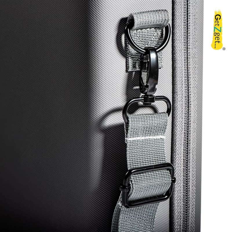 GetZget Ethylene Vinyl Acetate (Eva) Soft Carrying Bag for DJI Ronin Rs 3 Gimbal & Accessories Travel Protective Waterproof Case,Grey - Image 3