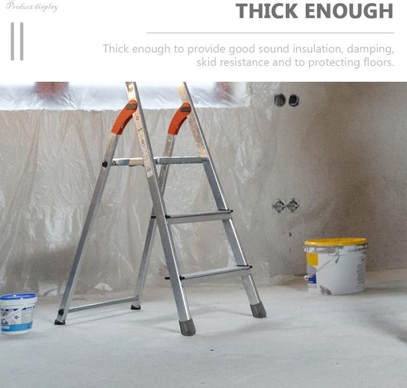 Cabilock 2 Pack Rubber Ladder Feet Covers Non Slip Pads for Stability Leg Protectors - Image 4