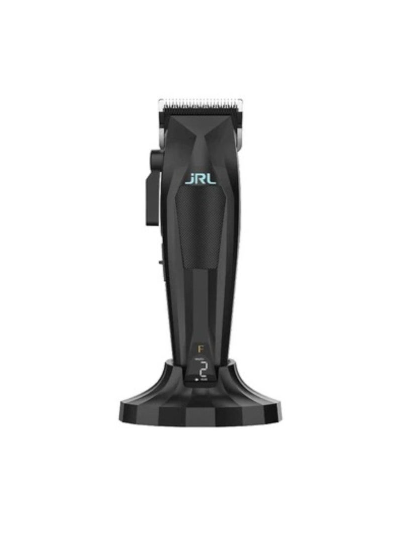 ماكينة حلاقة JRL 3000C الاحترافية لاسلكية للرجال، موتور براشلس 7800 لفة، شفرة فيد APEX، 5 مستويات تعديل 0.25-3.0مم، شفرات زيرو جاب، شاشة LED، بطارية 2 ساعة للصالون والحلاقة المنزلية-اسود
