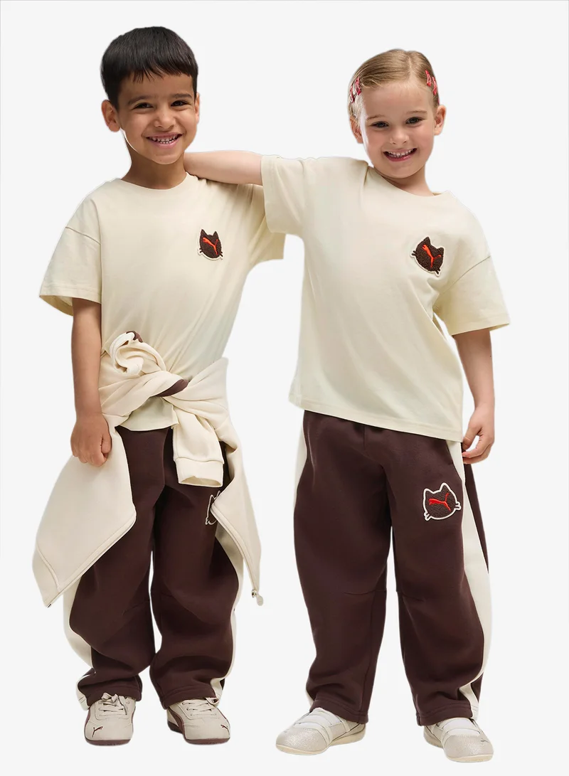 Puma Alpine Snow Kids Imaginary Friend Relaxed Badge T-Shirt  | Best Price UAE