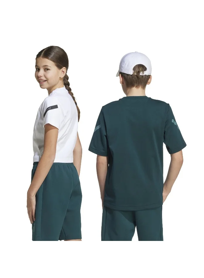 Adidas J Zne Tee U Green Not Sports Specific T-Shirts For Unisex