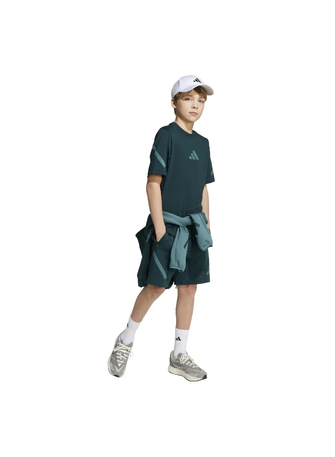 Adidas J Zne Tee U Green Not Sports Specific T-Shirts For Unisex