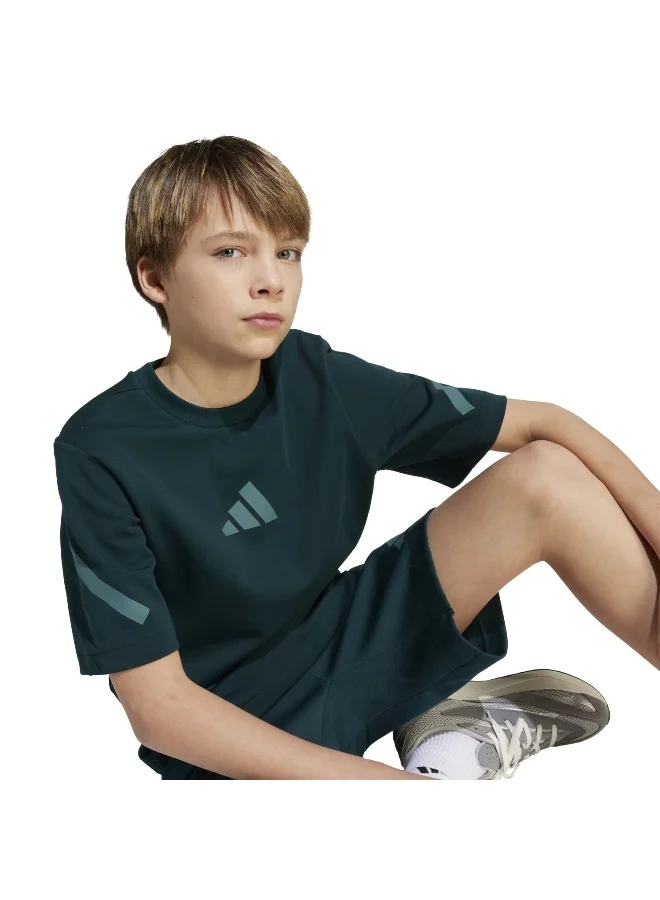 Adidas J Zne Tee U Green Not Sports Specific T-Shirts For Unisex