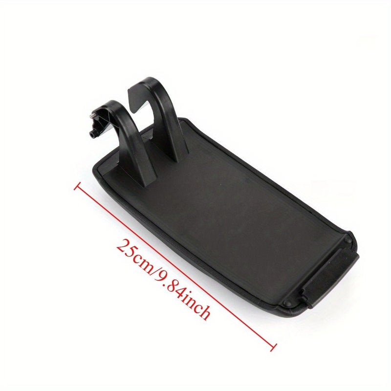 Center Console Lid Armrest Cover Black for Audi A3 8P 2003 2012 - Image 2
