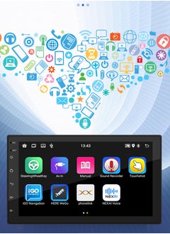 Generic Android 11 Car Stereo Double Din GPS Navigation FM Radio with 7 Inch Touchscreen  2+32G Memory  - Image 5