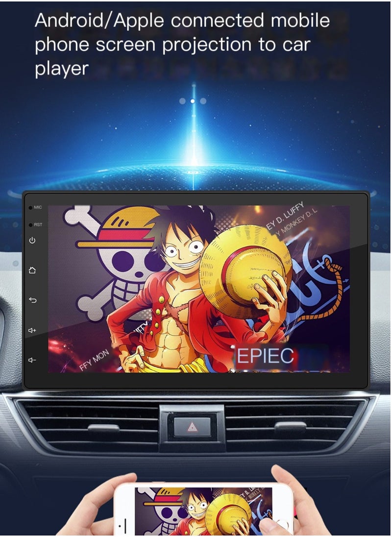 Generic - Android 11 Car Stereo Double Din GPS Navigation FM Radio with 7 Inch Touchscreen  2+32G Memory - Image 1