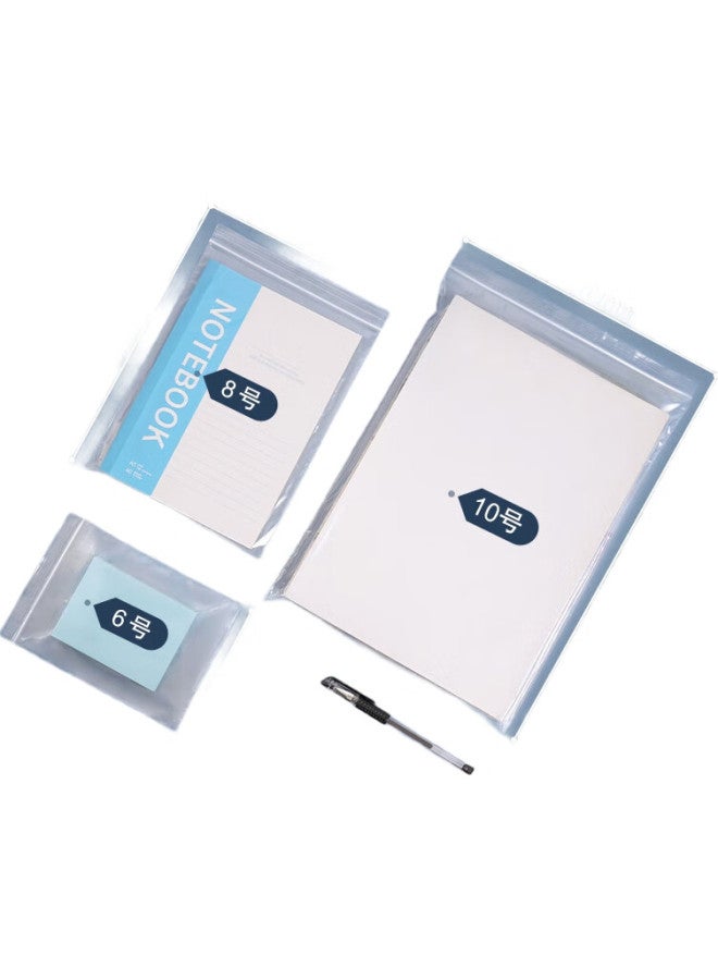 Simaa [Lowest Price Online] Simaa 100 Self-Sealing Bags, Size 10, 350*240Mm, Thickened Waterproof Pe Transparent, 6928 - Image 2