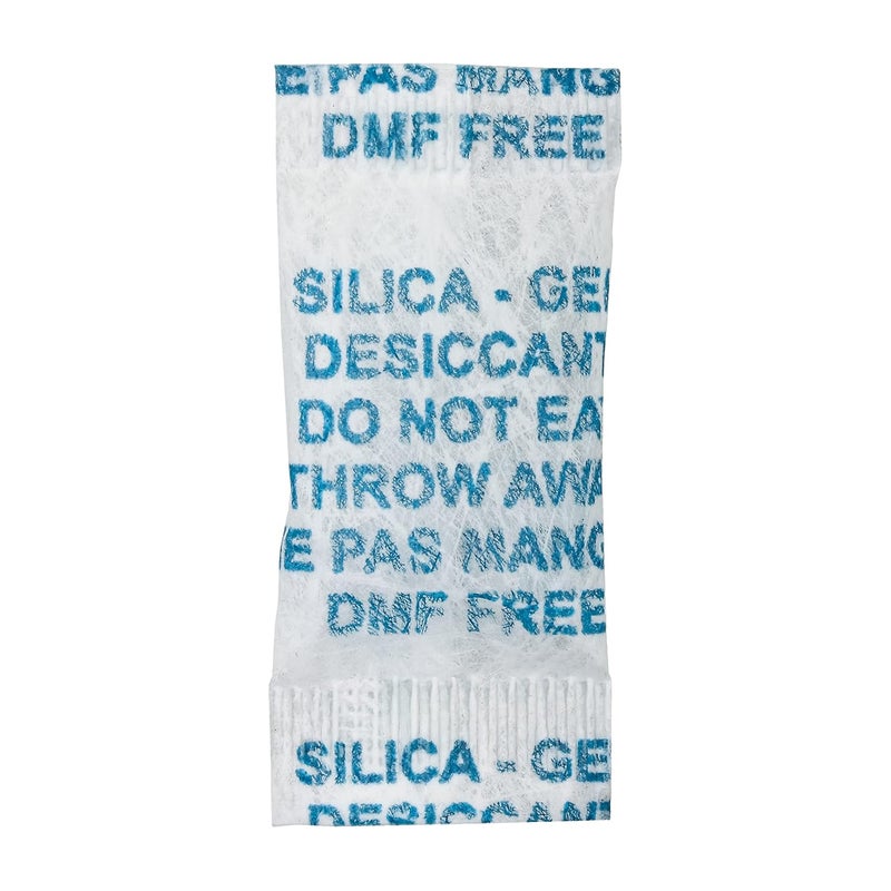 Elysian White Silica Gel Pouch Moisture Absorber for Home and Travel Pure White Desiccant Pouch with Silica Gel 200 Gram Pouch Pack of 1 Kg - Image 3