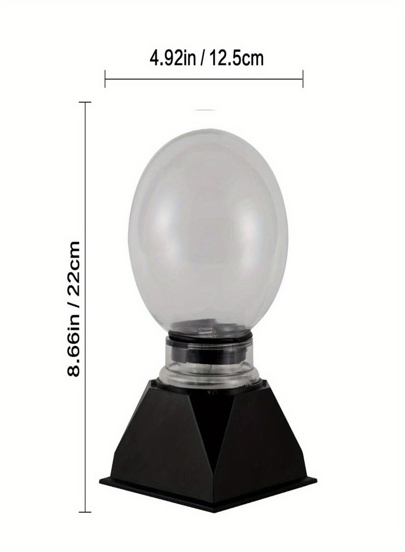 ريسيرفا كرة البلازما ضوء الصوت لمس حساس الكرة الأيونية مصباح الكرة الكريستالية السحرية البرق الكرنفال الغلاف الجوي أضواء الليل 5 بوصات - Image 2