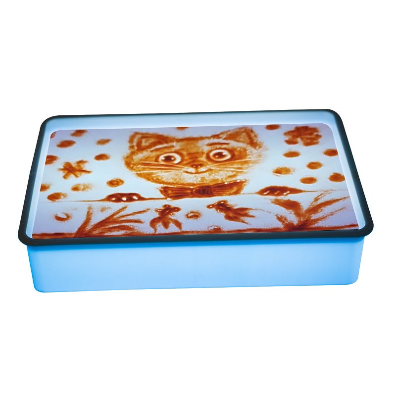 Shake The Sound Explosion Children'S Sand Painting Table Toys Early Education Kindergarten Creative Graffiti Drawing Board Puzzle Handmade Sand Painting - Image 5
