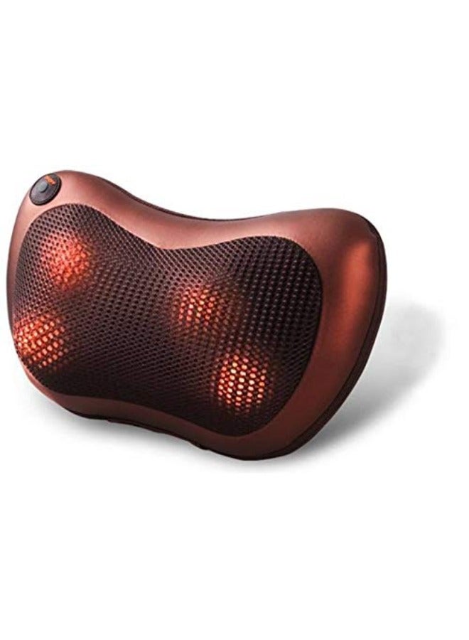 Generic Electric Shiatsu Cervical Massager Pillow Heat Back Neck Lumbar Home Car Cushion  - Image 1
