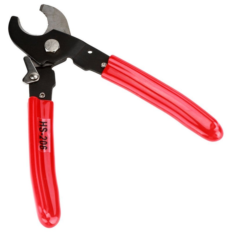 Wire Cutter Alloy Steel With Plastic Coated Handle Effortless Cutting For Copper Aluminum Cable Up To 35mm2 Grey - Image 3