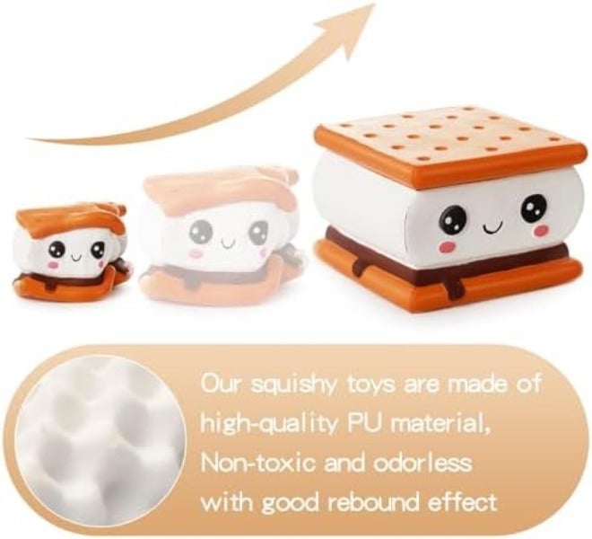 Anboor Kawaii Squishies - Slow Rising Scented Food Foam Toys for Kids & Adults - Image 5
