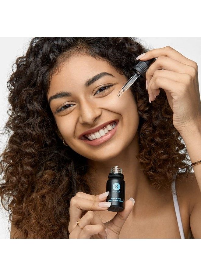 SUGAR Cosmetics Aquaholic Hyaluronic Serum Hydrating Serum Infused With Hydraulic Acid For Firmer Smoother And Plumper Looking Skin  - Image 5