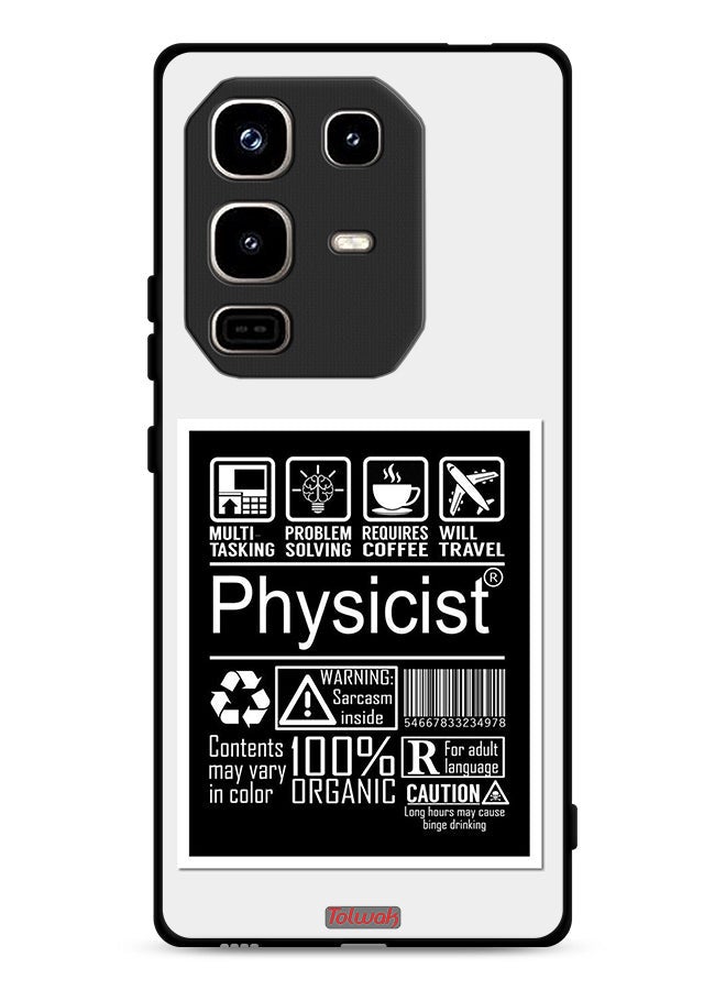 Tolwak Infinix Note 50 Pro 4G Protective Case Cover Physicist Sticker - Image 1