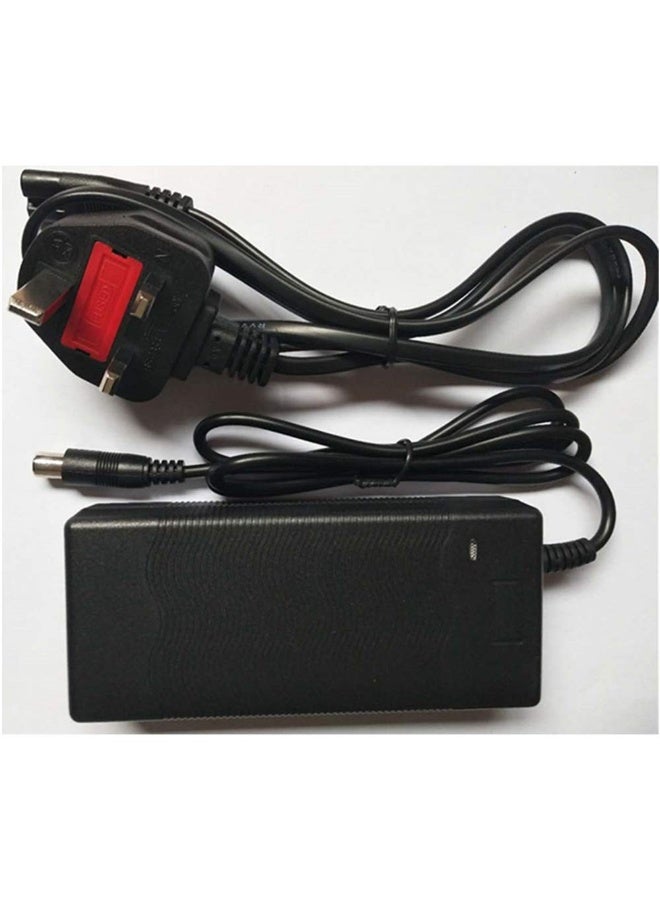 HaHaHai Electric Scooter Charger Adapter 42V 2A for Xiaomi Mijia M365, ES1, ES2, ES4 - Black - DC Connector (RCA) - Minimalist Style - Charging Indicator - Image 2