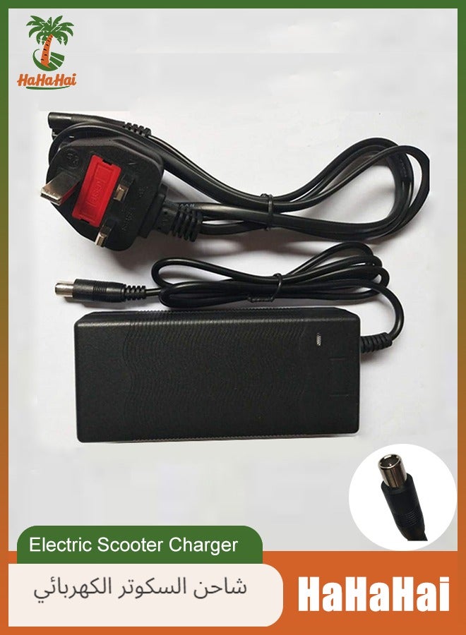 HaHaHai 42V 2A Electric Scooter Charger with DC Connector (RCA) | Compatible with Xiaomi M365 / Pro / Ninebot / Segway | Fast & Safe Universal Battery Power Adapter - Image 1