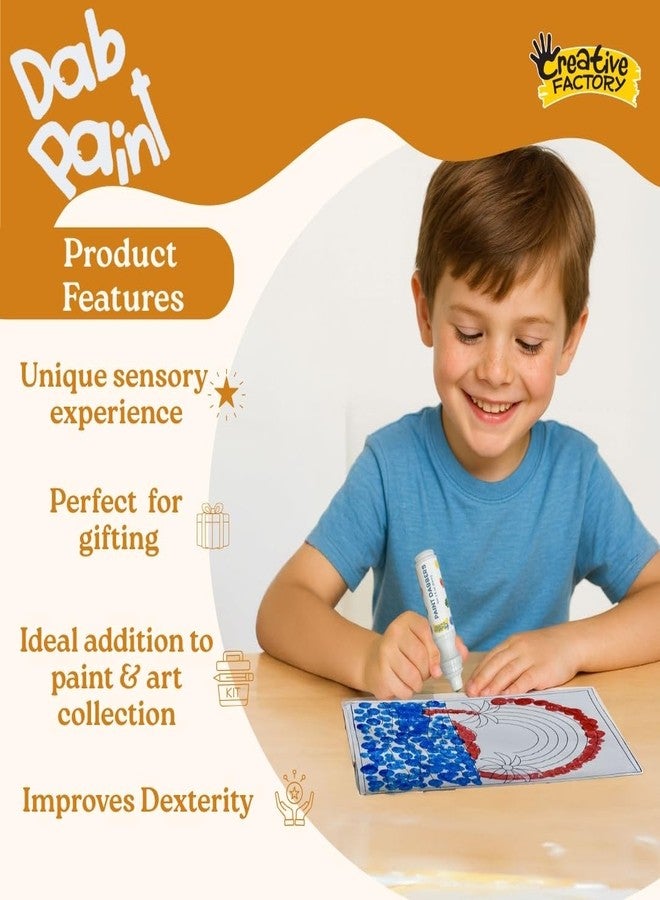 Creative Factory - Art Set - Dab Paint, Bingo Daubers, Mess Free Painting Kit, Non-Toxic Paint, Toddler Toys & Activities, Painting Craft Kit, Boys and Girls Age 4+ - Image 3