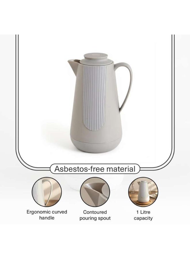 Pan Home Wafa Vacuum Flask 1L - Grey - Image 5