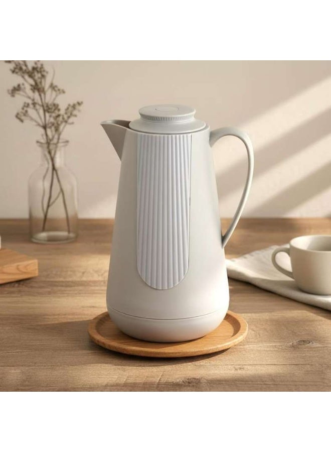 Pan Home Wafa Vacuum Flask 1L - Grey - Image 1