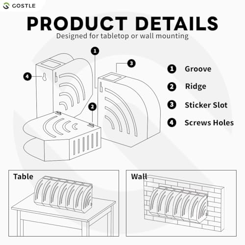 gostle 5 Inch Professional Sanding Discs Tool Storage Boxes Set - Efficient Organization, Offset Snap-On Connection, Grit Classification, Space-Saving Design, Versatile Application - 8 boxes - Image 4