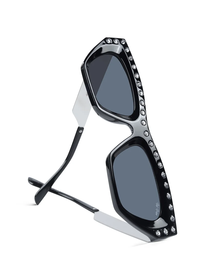Woggles  Red Pappy Vivara Black Cateye Sunglasses  | Best Price UAE