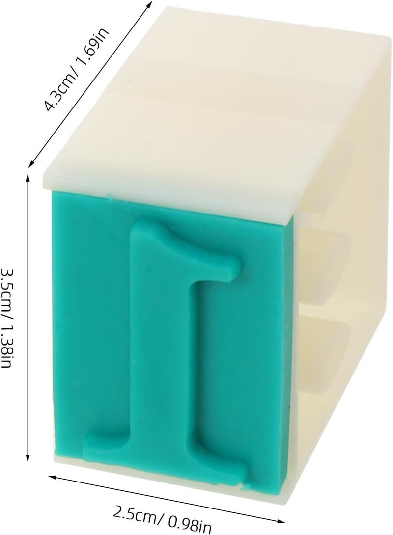 Generic 1Set Date Number Stamper: Arts Crafts Stamping Supplies for Kids and Teachers 0-9 Number Stamps for Office Diary Party Serial Code Scrapbooking Activities - Image 4