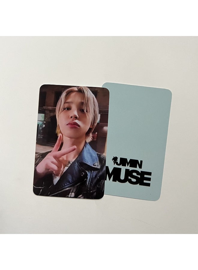 NIBEMINENT 6 Pcs Kpop JIMIN MUSE Lomo Cards Card For Fans Collection Gifts - Image 2
