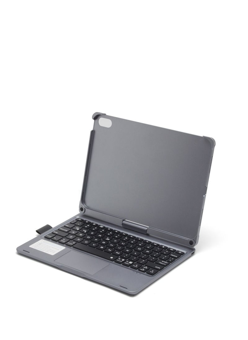 GULFLINK 450mAh Wireless Keyboard Case with TouchPad for ipad 10.9 inch 2022 Grey  - Image 4