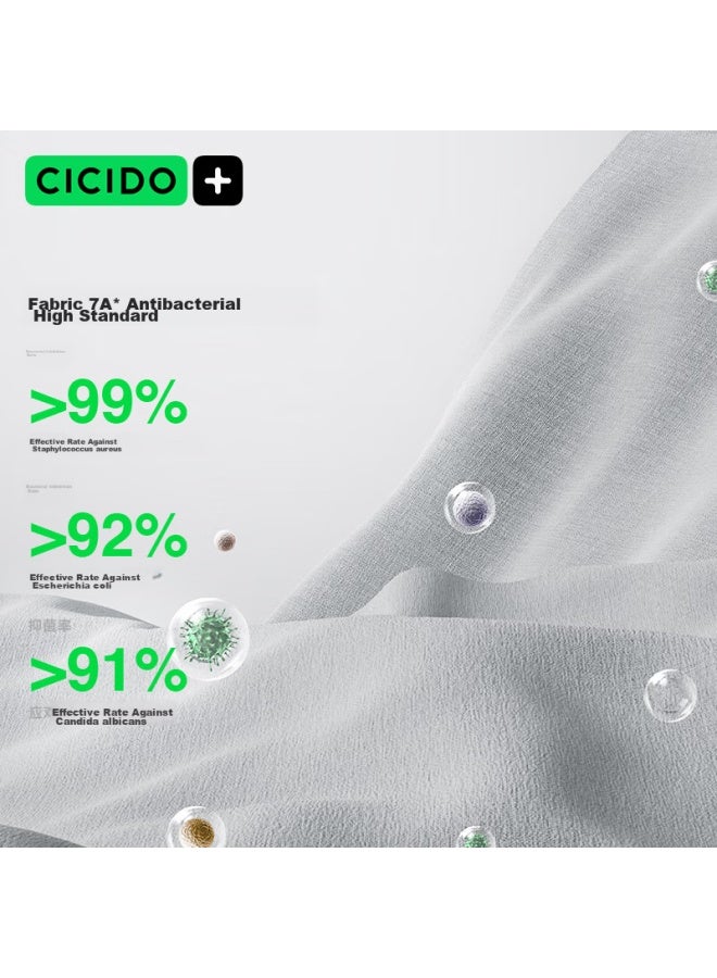 Cicido Double-layer Car Headrest And Lumbar Support Set, Neck Pillow, Seat Cushion, Waist Pad, Back Support, Driving Pillow, Lumbar Support - Image 3