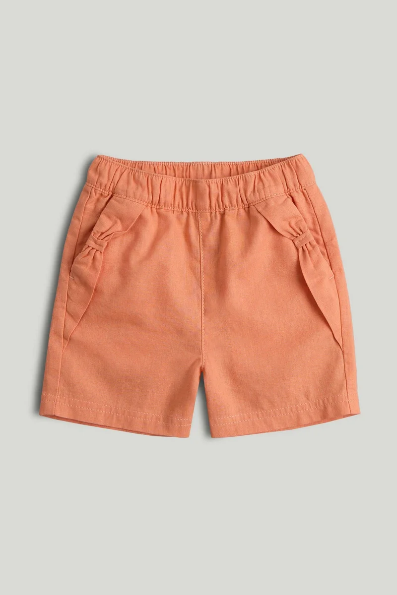 مذركير شورت كتان بيج