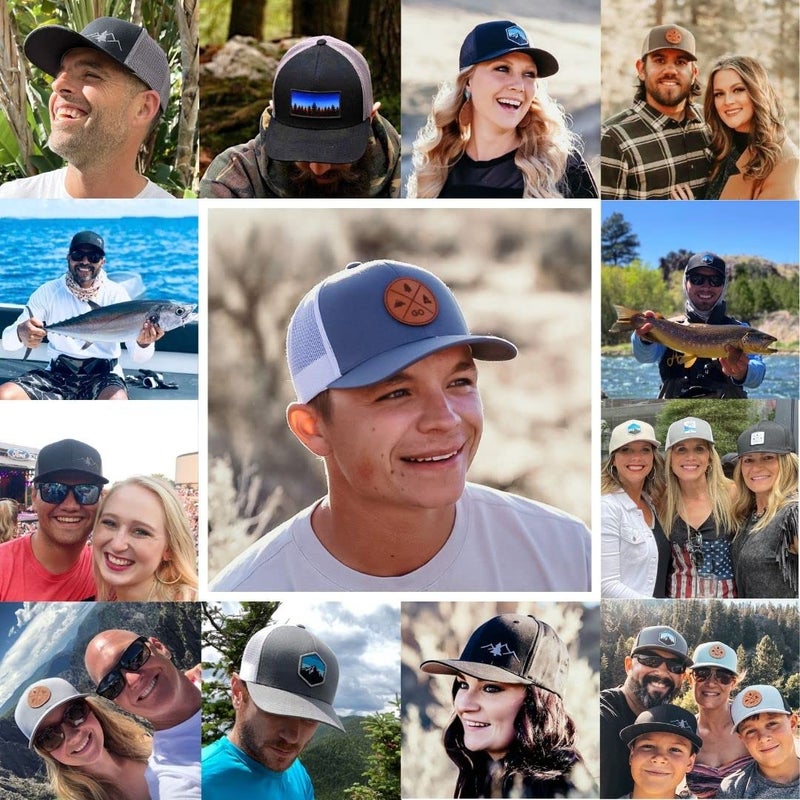 LINDO Trucker Hat - GO Outdoors (Sky Blue) - Image 3
