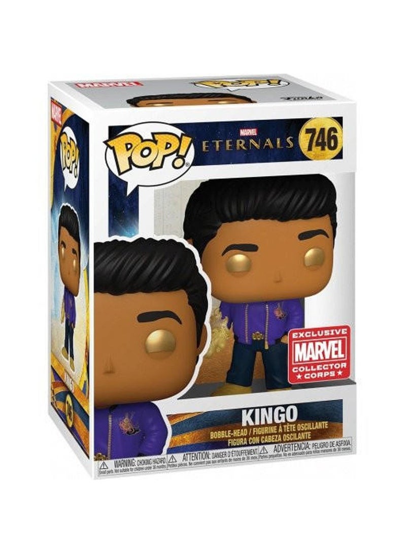 FUNKO POP فنكو بوب! مارفل إترنالز 746 كينغو (حصري لجمعية الجامعين) - Image 1