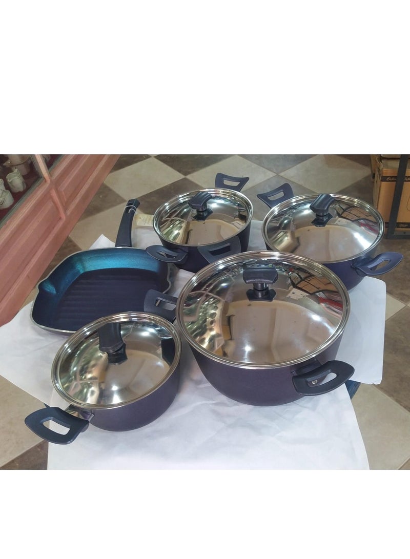 Martev Turkish Granite 9-Piece Cookware Set 1180 - Image 2