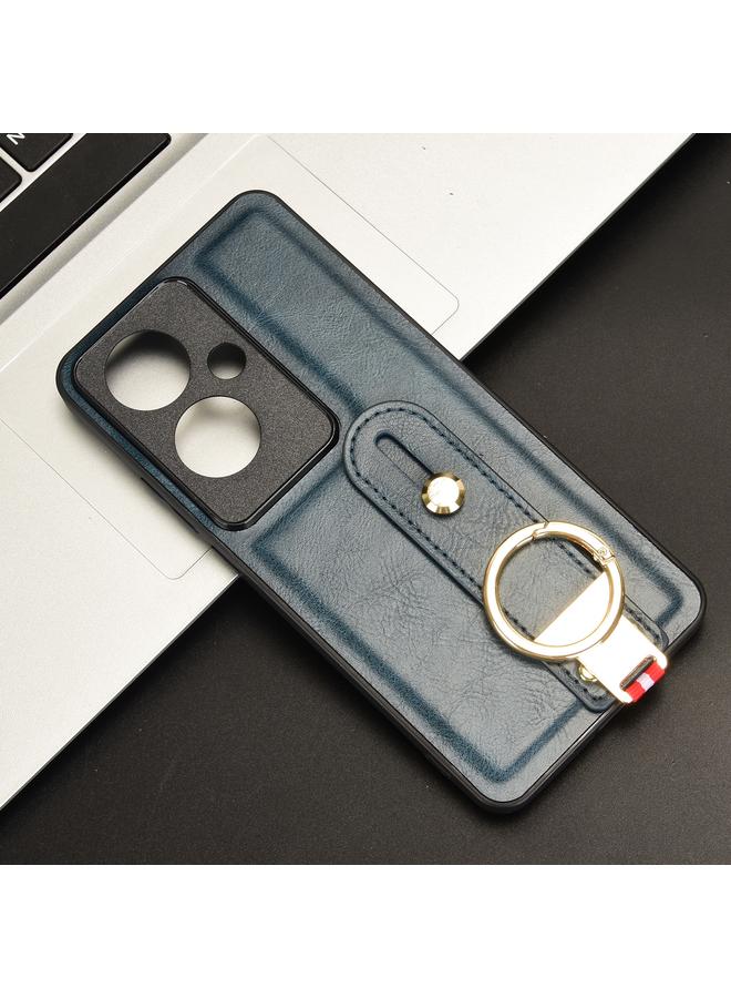 اس-توب جراب خلفي من الجلد لهاتف OPPO Reno11 PJH110 مع سوار معصم - Image 2