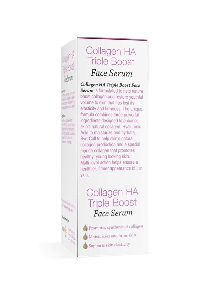 Hyalogic - HA Collagen Serum - Triple Boost Face Serum for Skin Care - Peptides Serum for Face, Youthful Firmness & Elasticity Collagen Boost, Fragrance & Paraben Free Marine Collagen Serum 0.47 FL OZ - Image 1