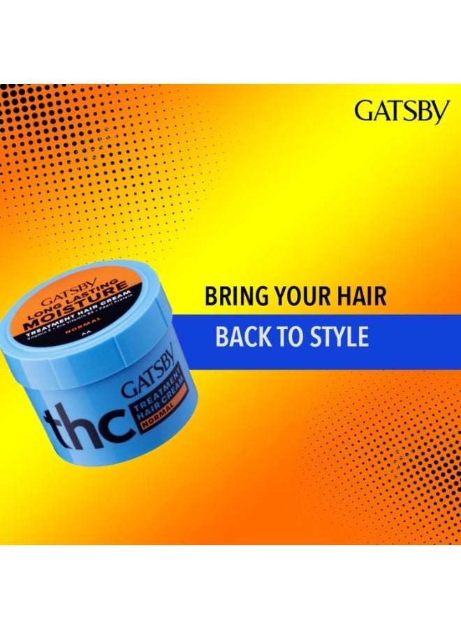 Gatsby Hair Treatment Cream, Normal, 125g - Image 5